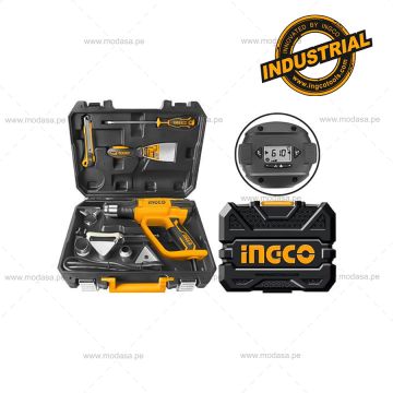 PISTOLA DE CALOR 2000W 3 NIVELES LCD