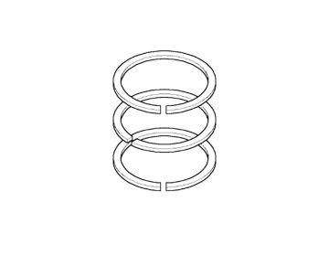 JUEGO DE 3 ANILLOS DE PISTÓN