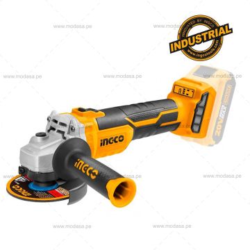 AMOLADORA INALÁMBRICA 4 1/2" 20V