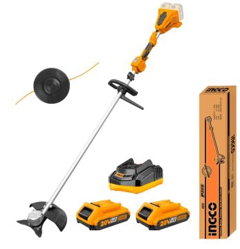 KIT DE CORTADORA DE CESPED 40V + 2 BATERÍA 2AH Y CARGADOR