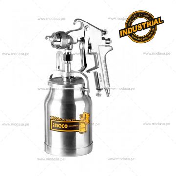 PISTOLA PULVERIZADORA DE PINTAR 1000CC 1.8MM (APTO PARA BASE)