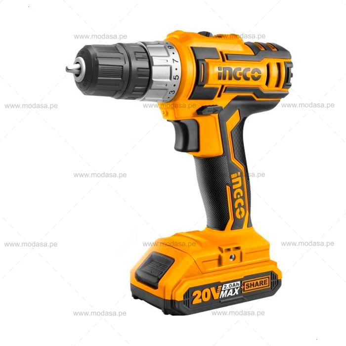 TALADRO ATORNILLADOR INALÁMBRICO 20V 10MM