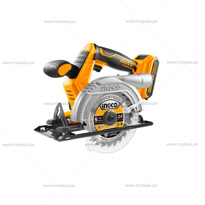 SIERRA CIRCULAR INALÁMBRICA 5 1/2" + BATERÍA Y CARGADOR