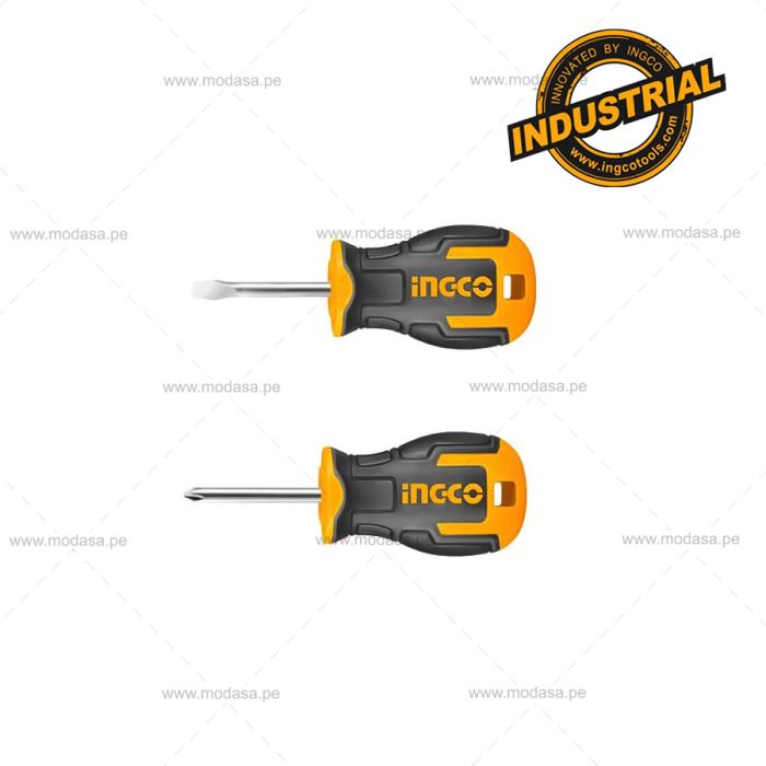 SET DE 2 DESTORNILLADORES IMANTADOS SL6.5 / PH2 X 38 MM