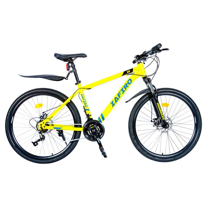 BICICLETA ZAFIRO M1 MONTAÑERA 26'' VERDE LIMÓN