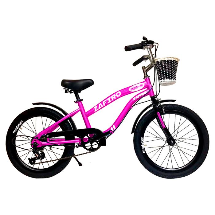 BICICLETA ZAFIRO M20M URBAN 20'' ROSA