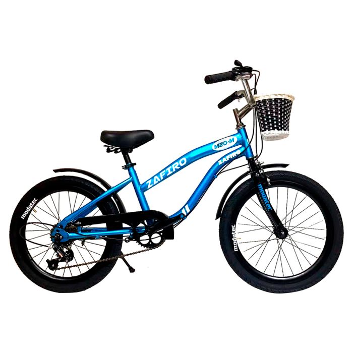 BICICLETA ZAFIRO M20M URBAN 20'' TURQUESA