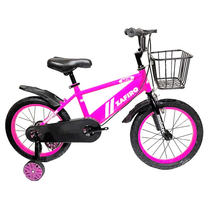 BICICLETA ZAFIRO M16 KIDS 16'' ROSA